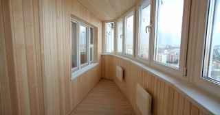 Внутренняя отделка лоджии Севастополь, цена от 210 руб. м2